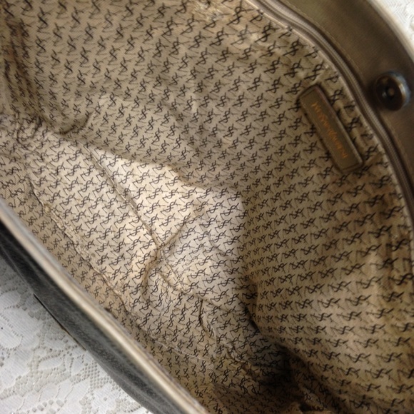 (SOLD) Yves Saint Laurent Large Coated Canvas Tote - Picture 12 of 16